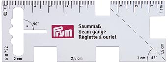 Prym Quater Seam Gauge, 10.5 x 4 x 0.02 cm
