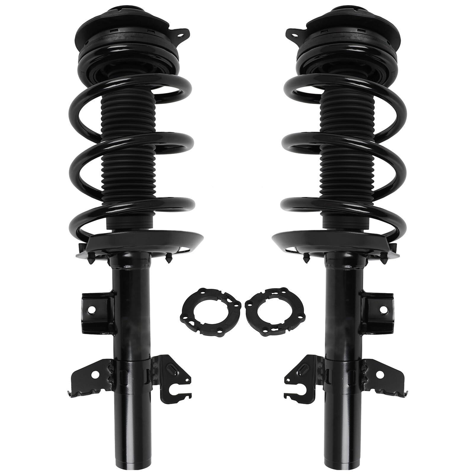 SCITOO - Front Complete Strut & Coil Spring Assembly Fits 2014-2018 for Jeep for Cherokee with 73126 73125 - Set of 2