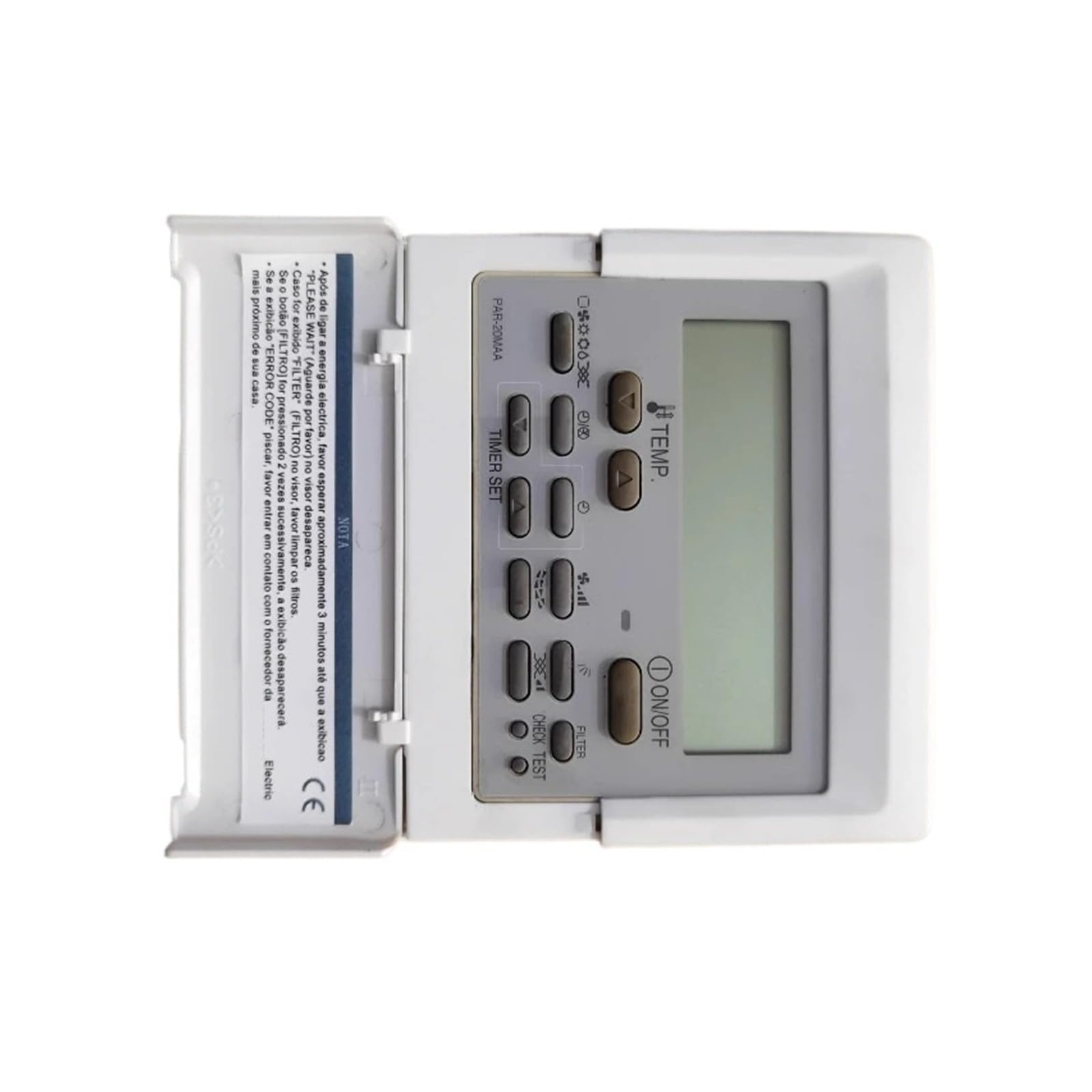 Panel De Control PAR-20MAA For Aire Acondicionado Central Eléctrico Mitsubishi.