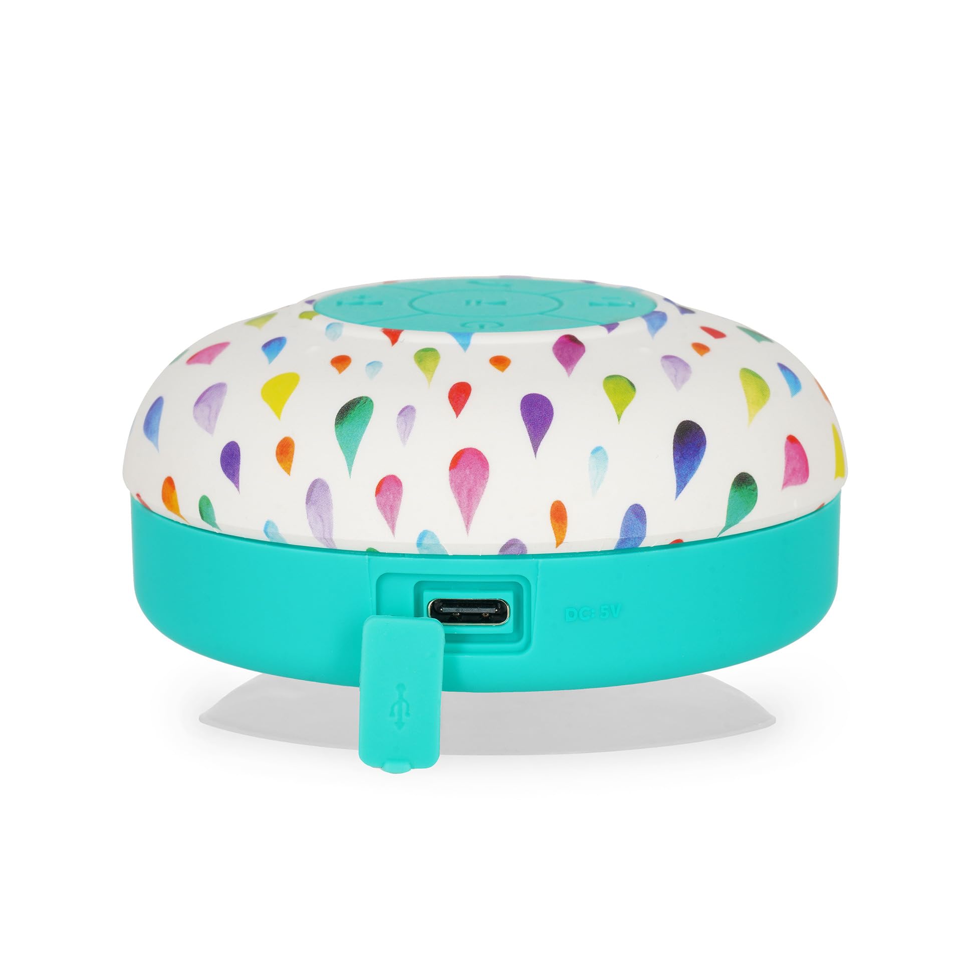 Legami - Vivavoce e Speaker Wireless Resistente all'Acqua, Singing in the Shower, After Rain, con Ventosa Removibile, Microfono Integrato, Cavo Type-C di Ricarica Incluso