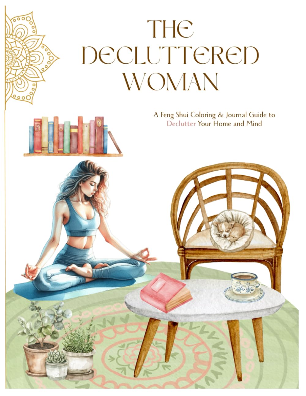 The Decluttered Woman: A Feng Shui Coloring & Journaling Planner for Women Ready to Reset Their Home & Energy