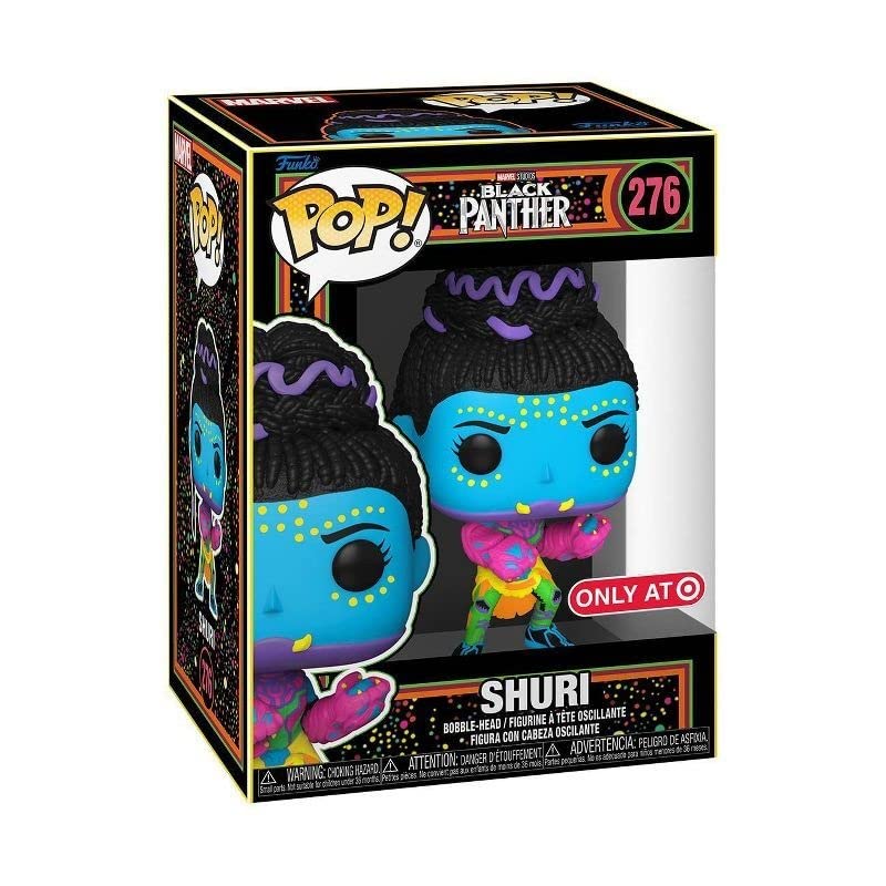 Amazon.com: Pop! Black Panther 276 - Shuri Blacklight Target