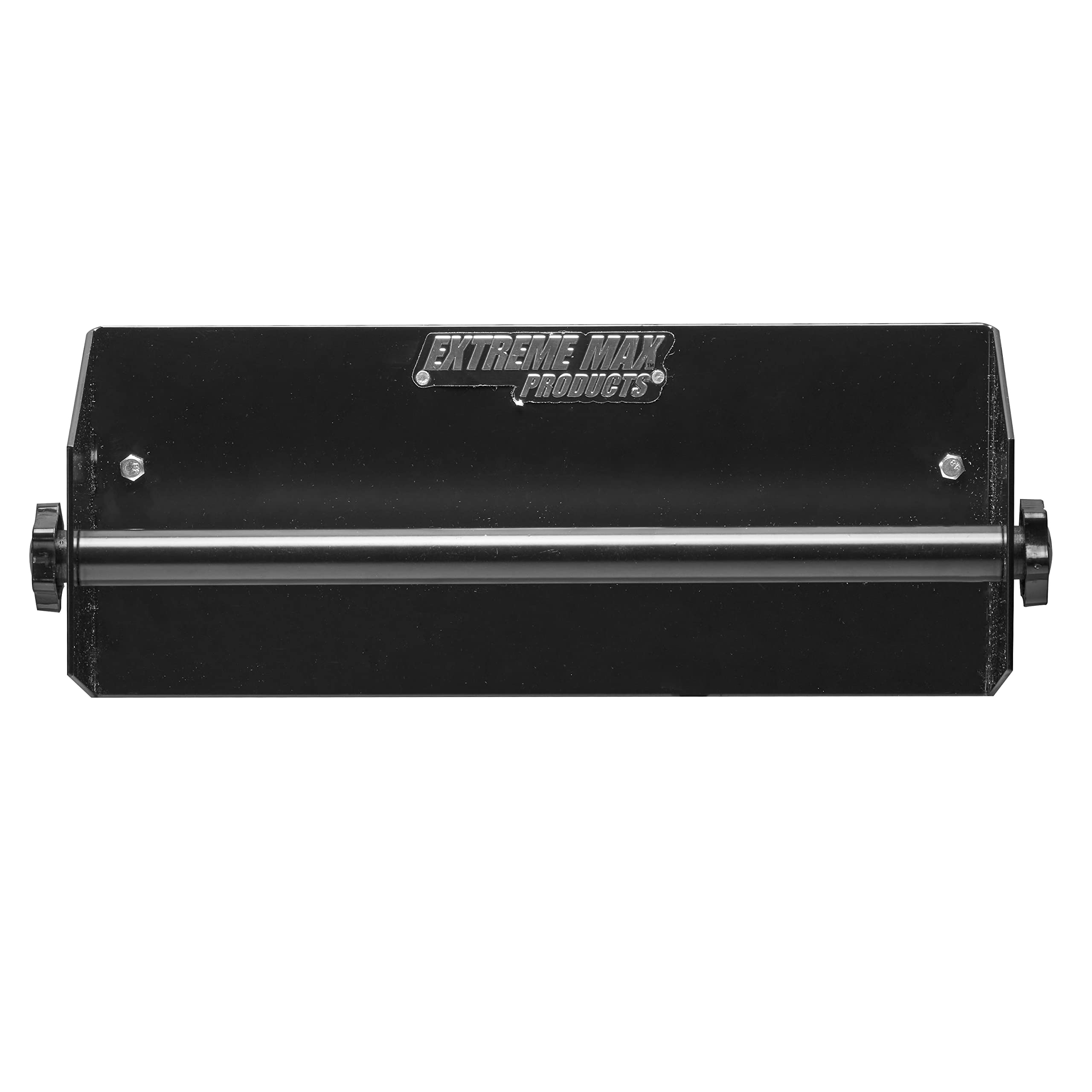 Extreme MAX 5001.6131 Soporte de Toalla de Papel de Montaje en Pared de Aluminio para Remolque Cerrado, Tienda, Garaje, Almacenamiento - Negro