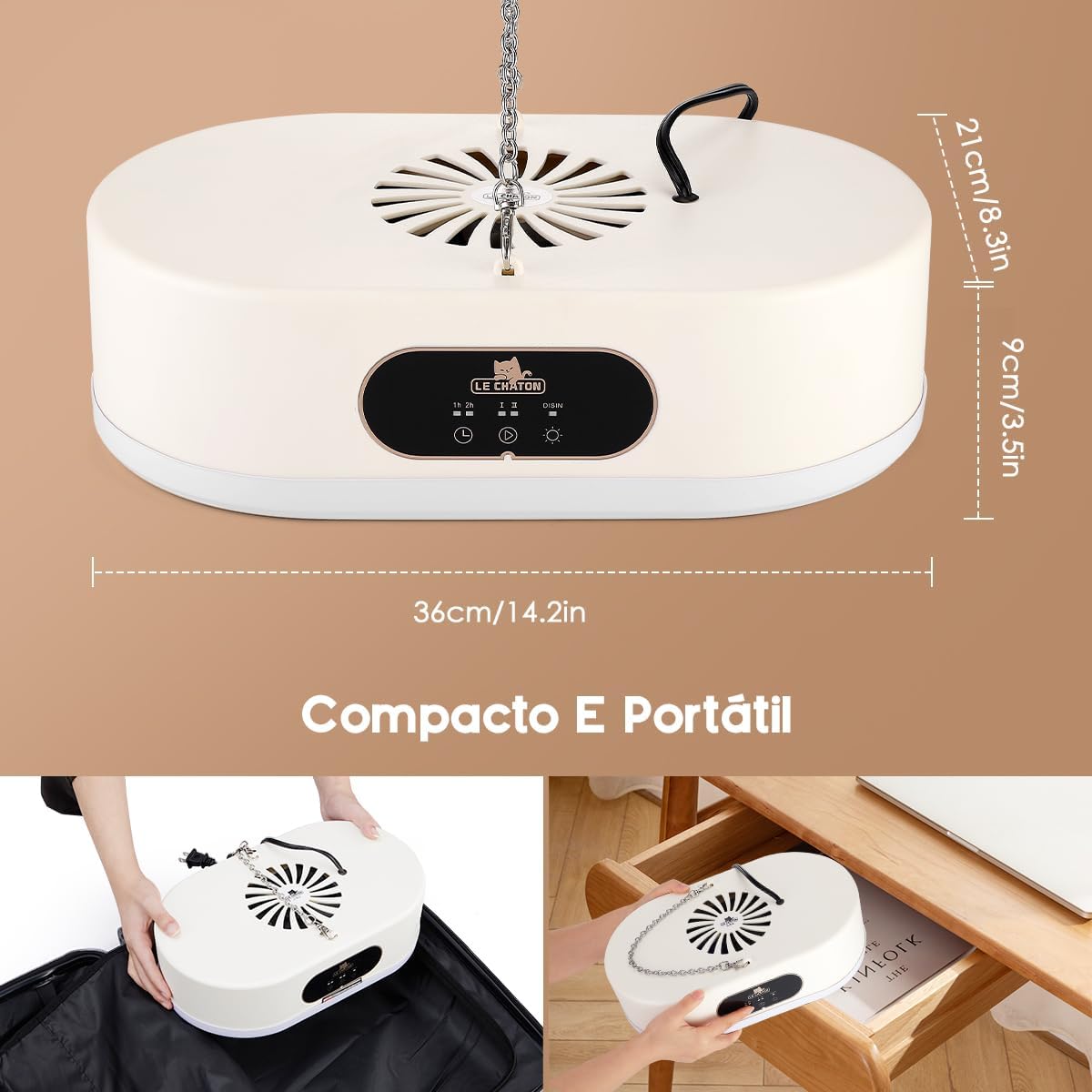 Secadora de Roupas Portátil: Testado por 7 dias e super compacta