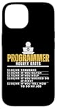 Programmer Hourly Rates Funny Software Developer Case for iPhone 14