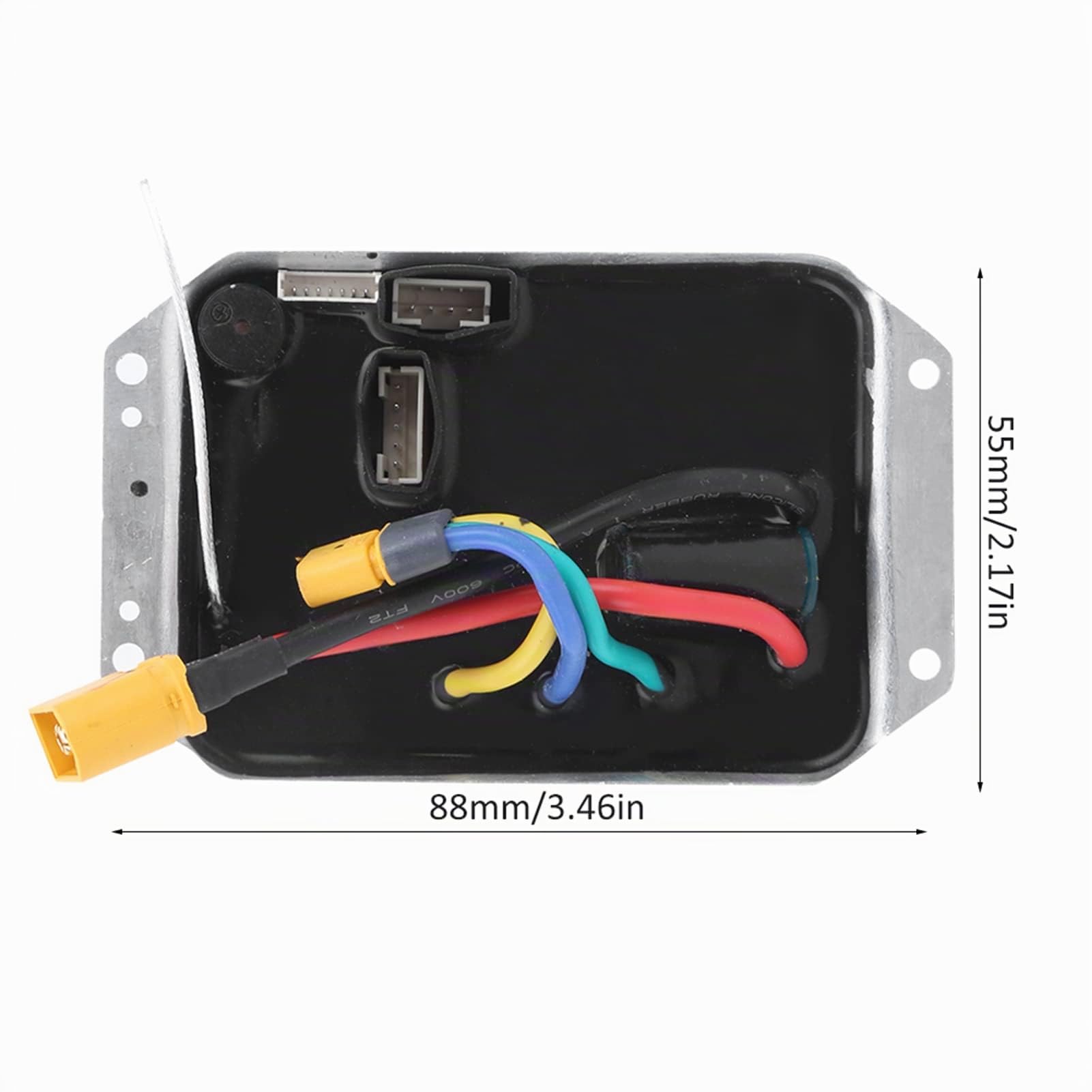 BuyWeek Kit ESC de Skateboard Électrique 36V, Kit de Télécommande de Contrôleur à Entraînement Unique pour Moyeu de Réglage de Vitesse de Planche à roulettes Électrique pour Longboard Électrique