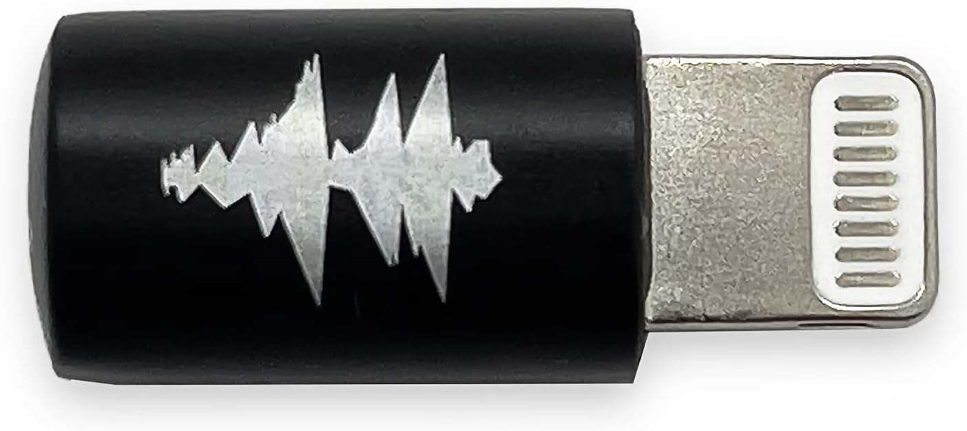 Mic-Lock Micro Lightning - Audio and Data Security Privacy Protector - Single Ended (Single Pack)