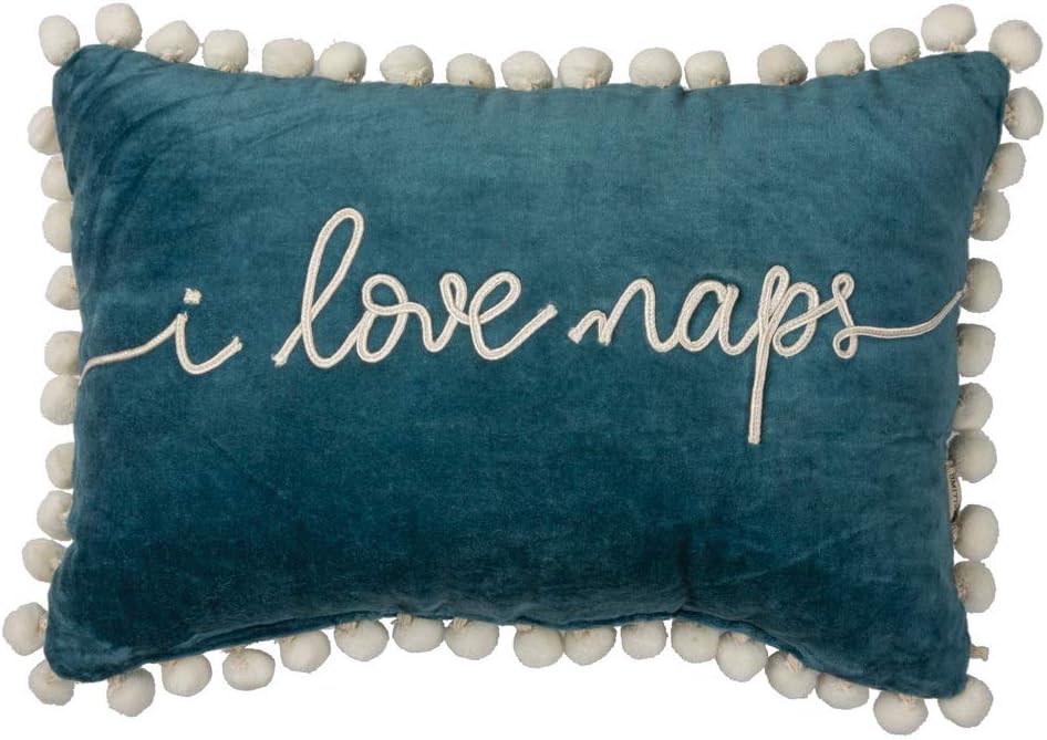 Primitives by Kathy Home Décor Pillow, 20" x 12", Black, White