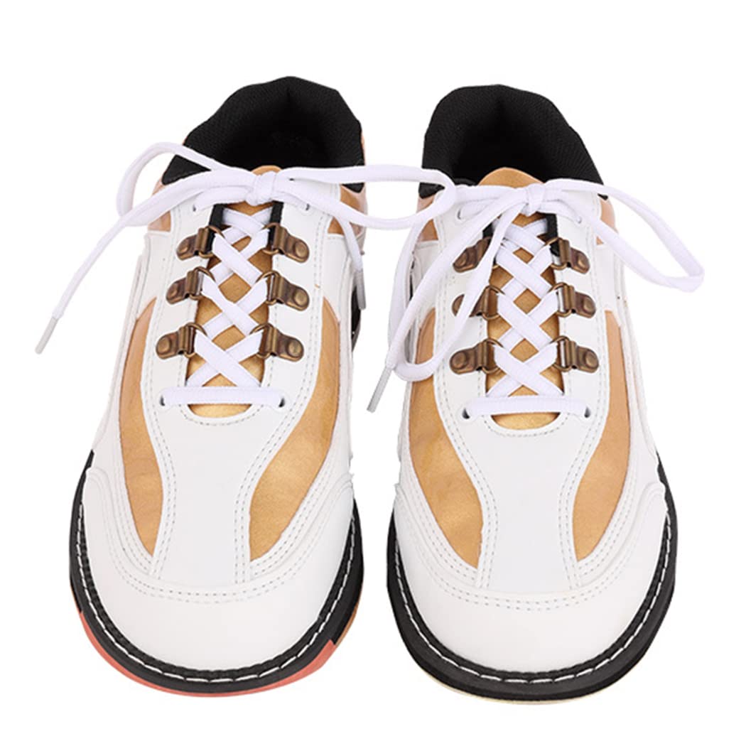 Bowlingschuhe Herren Damen Leder Atmungsaktive Bowlingschuhe Leicht Und rutschfest