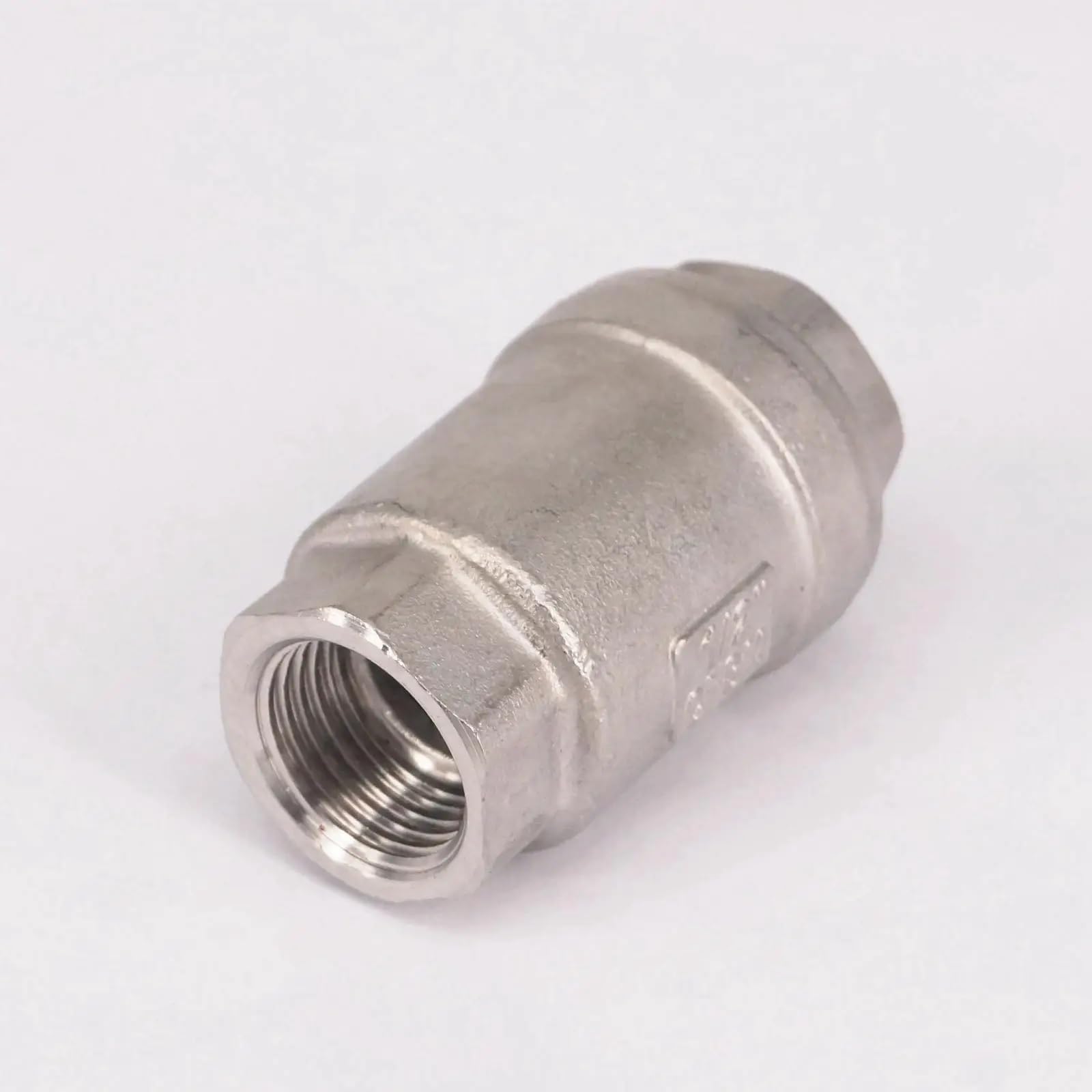 Valvola di Non Ritorno a Molla in Linea in Acciaio Inossidabile 304 Femmina 1/2" 3/4" 1" 1-1/4" 1-1/2" 2" 1.6MPA (Size : 1")