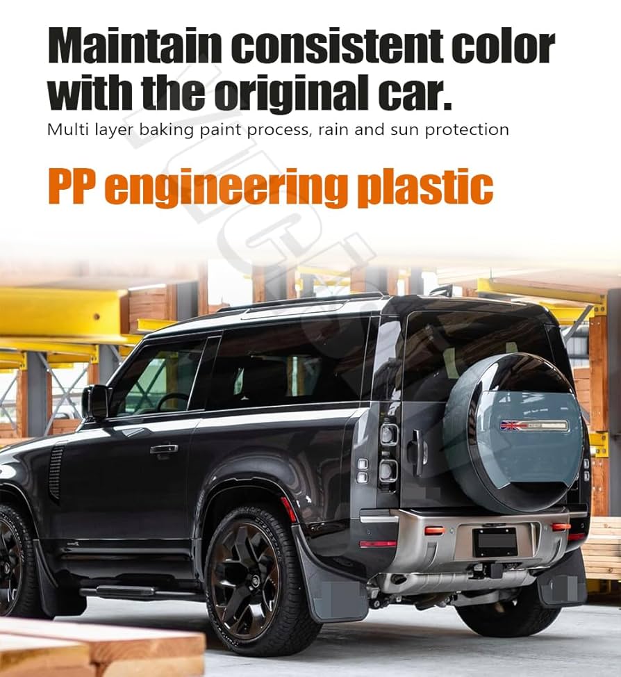 Amazon | スペアタイヤカバーは、ランドローバーディフェンダー