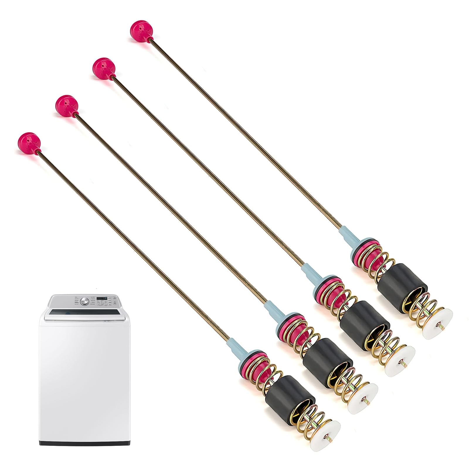 DC97-05280W Suspension Rods For Samsung Washing Machine DC97-16350U Samsung Washer Suspension Rods WA50R5200AW/US WA50R5400AV/US WA45T3200AW/A4 WA45N3050AW/A4 WA50R5400AW/US Suspension Rods