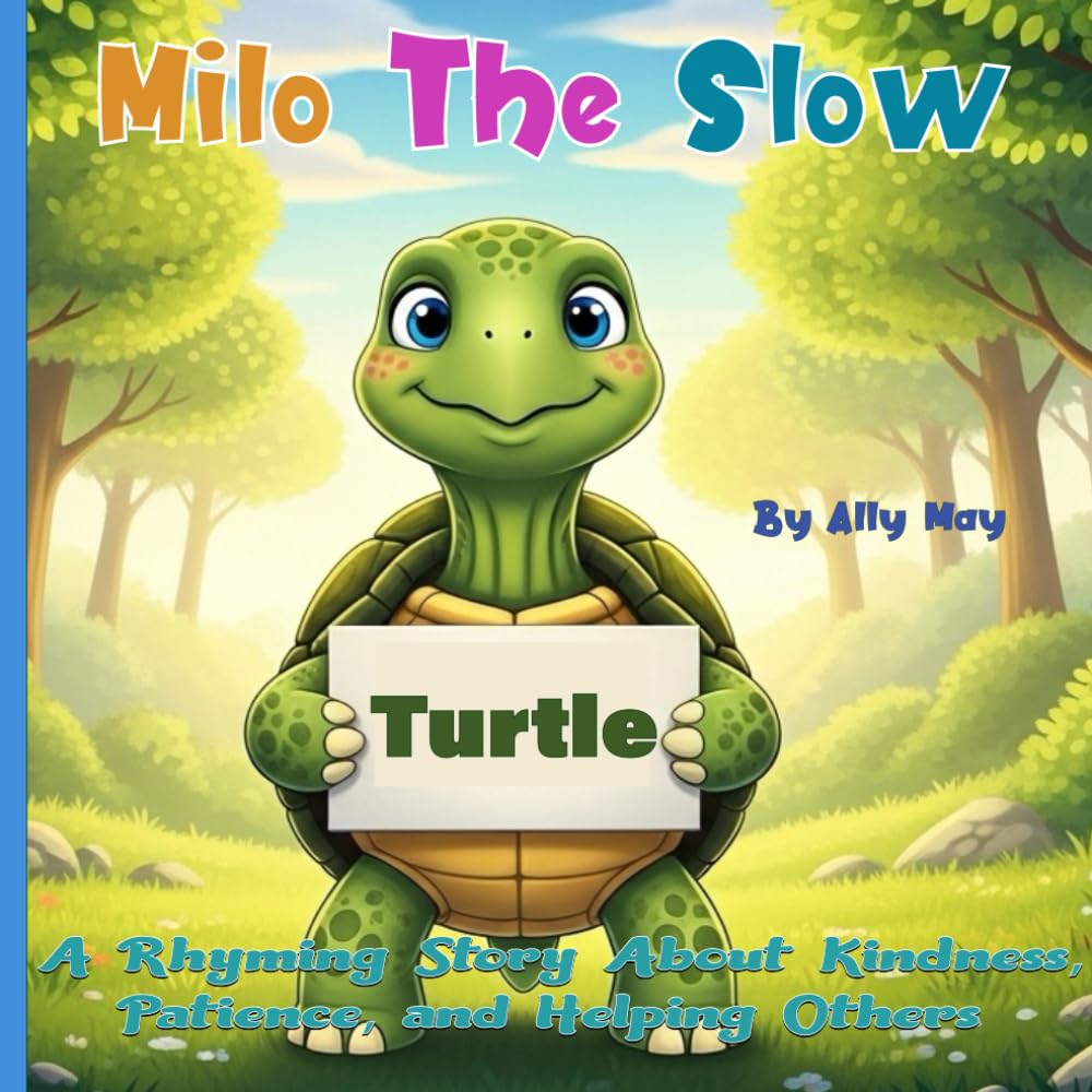 Milo The Slow Turtle: A Rhyming Story About Kindness, Patience, and Helping Others