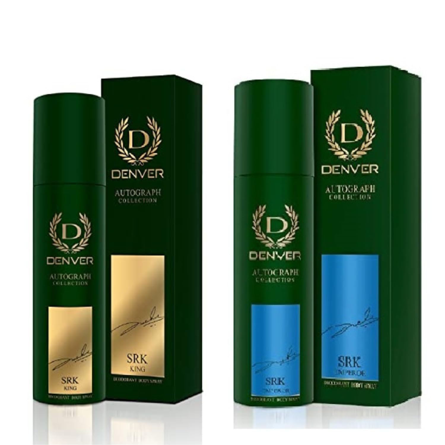 DENVER SRK Emperor & Maestro Deo - 140ML Each (Combo Set of 2) | Long Lasting Deodorant Spray-image-27