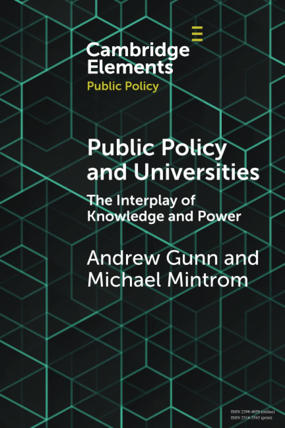Public Policy and Universities: The Interplay of Knowledge and Power (Elements in Public Policy)
