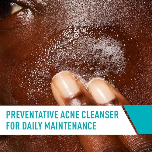 Cerave 321 Acne Treatment Face Wash | Salicylic Acid Cleanser With Purifying Clay, Niacinamide, And Ceramides | Pore Control And Blackhead Remover thumb #3