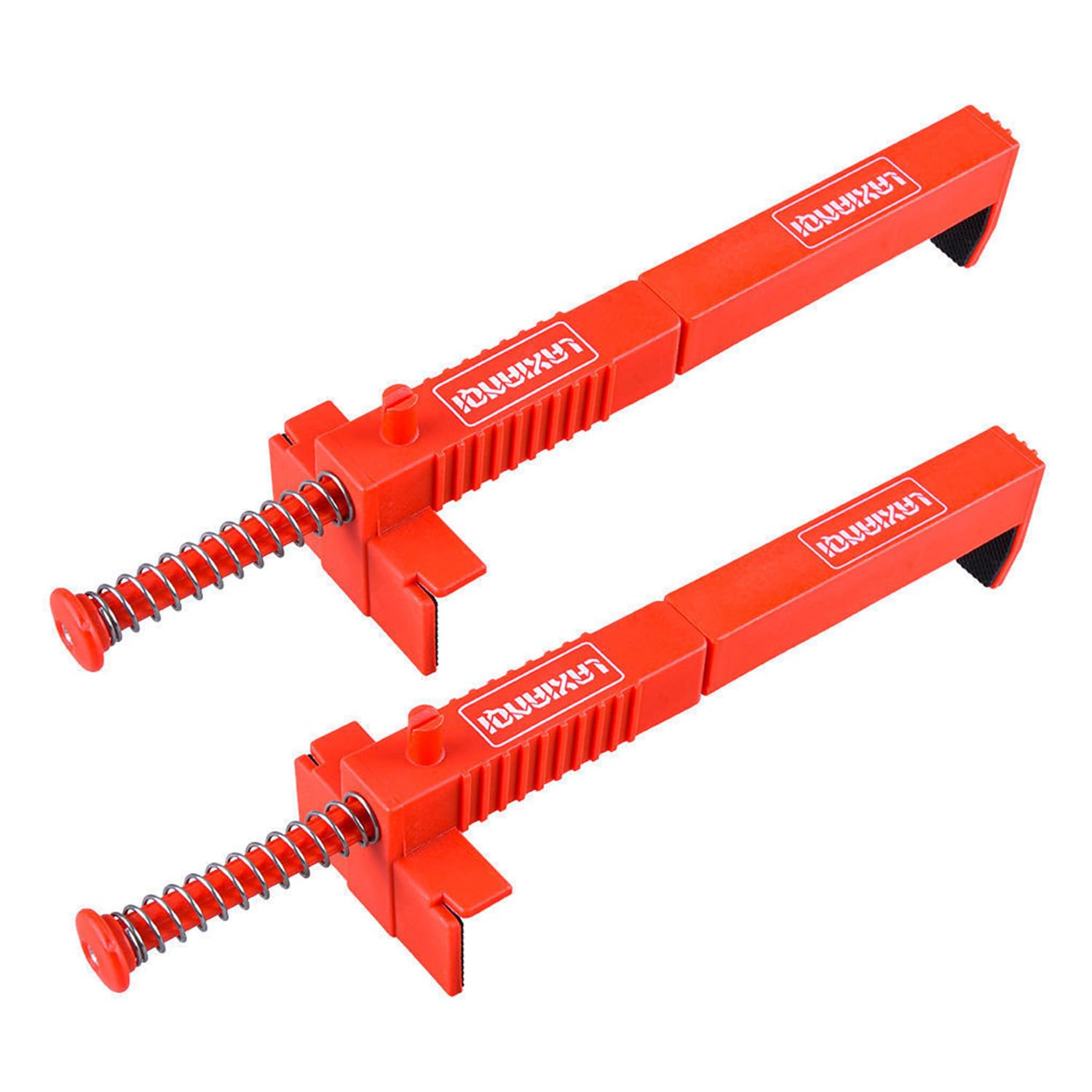 2 Pezzi Estrattore per Rivestimento di Mattoni, Resistente All'usura e Antiscivolo, Estrattore per Rivestimento di Mattoni Può Essere Bloccato Nell'intervallo di 20-24 cm, per L'edilizia (Rosso)