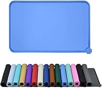 Vista 40 de Tapete de silicona para cuenco de perro y gato, antiadherente, para alimentos, impermeable, varios colores, tamaños y propósitos