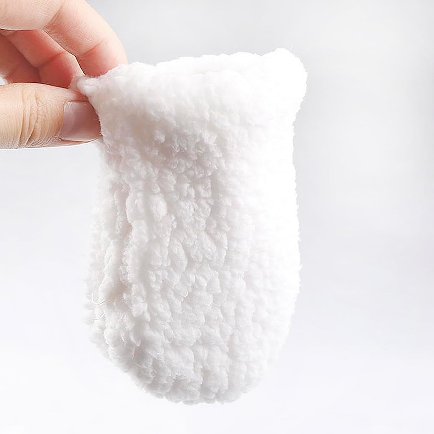 Newborn Baby Mittens No Scratch Winter Warm Fleece Lined Cotton Elastic Wrist Gloves Infant Toddler Mittens for Baby