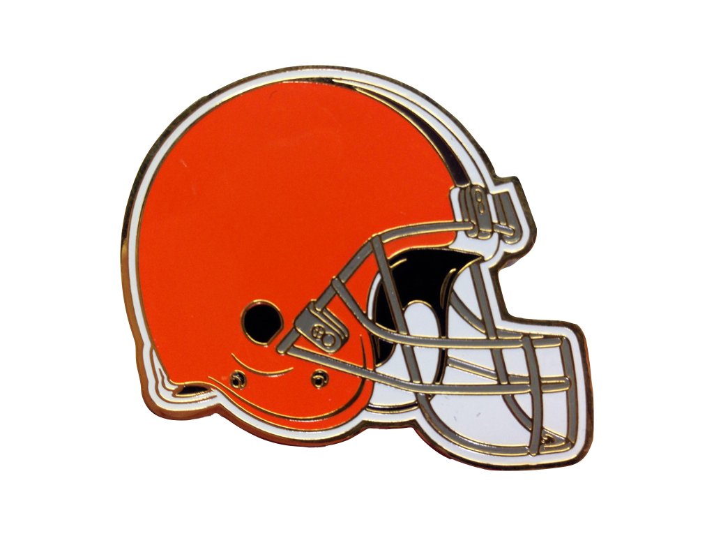 NFL Cleveland Browns Helmet Pin — image 1
