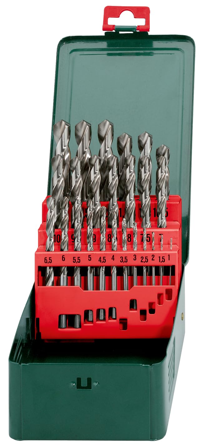 Metabo Accessoires 627670000 HSS-TiN- borencassette SP, (19-delig