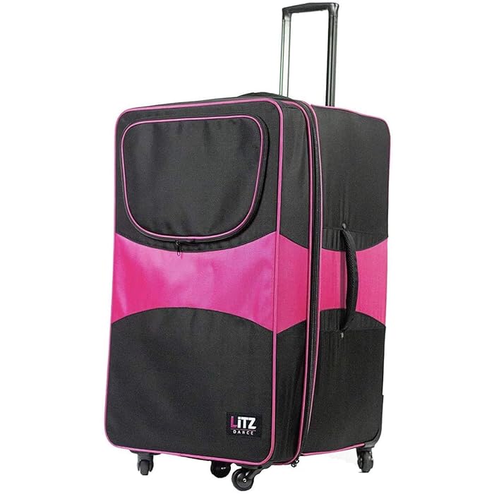 Rolling bag with garment rack Clearance