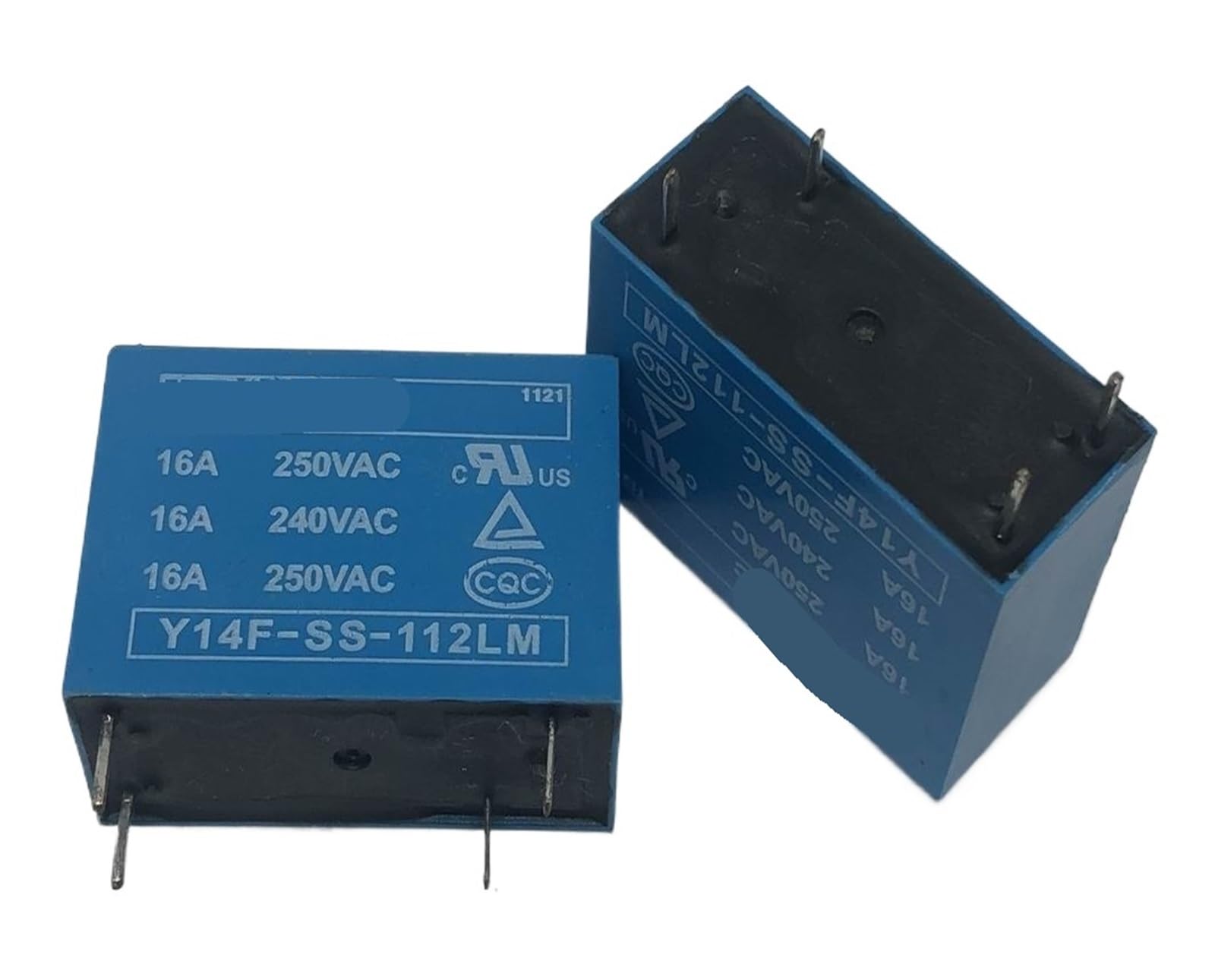 Yzwrwrmktb One Color 1Pc Y14f-Ss-112Lm (14F-1A-4P-16A) Relay 4Pins