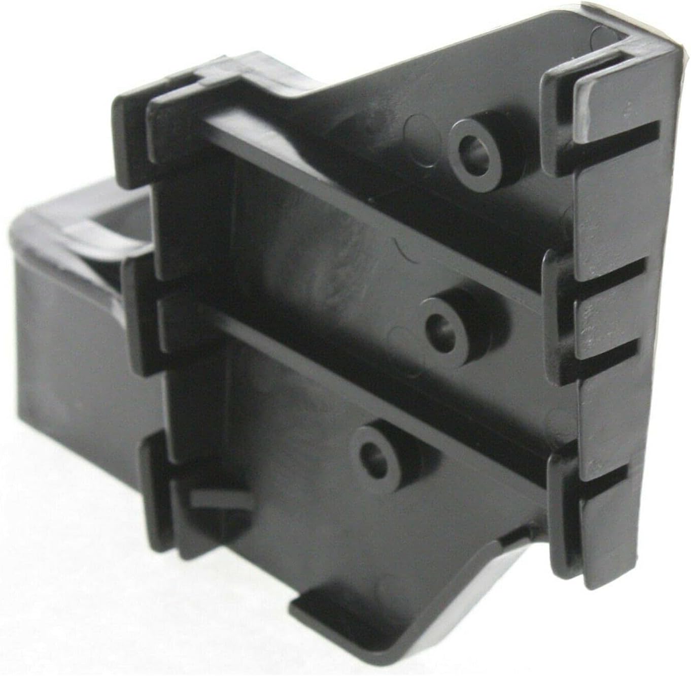 DAT AUTO PARTS Front Right Passenger Side Bumper Cover Support Bracket Mounting Brace Replacement For 1998-2000 Toyota Tacoma Pickup Truck w/Prerunner Package Black Textured Plastic TO1043104