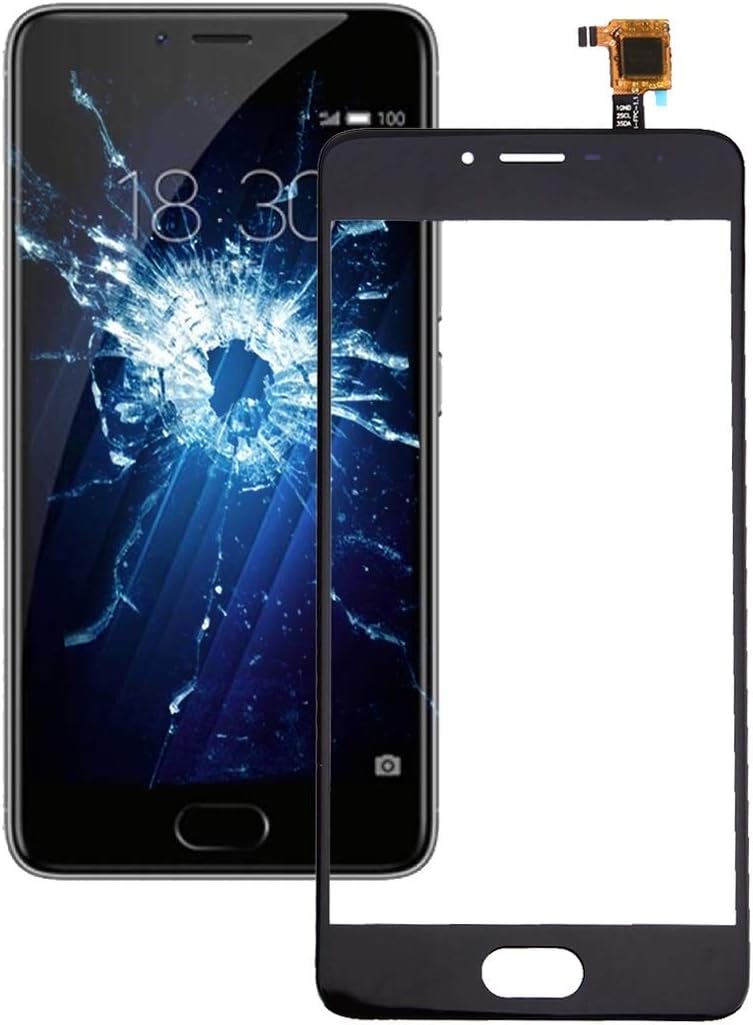 Replace the touch screen For Meizu M3s / Meilan 3s Touch Panel (Black) (Color : Black)