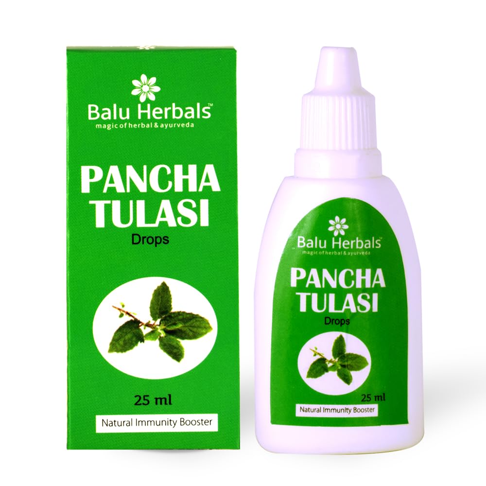 Balu Herbals Pancha Tulasi Drops 25 ml (B0CQVMSW84) Amazon Price History, Amazon Price Tracker