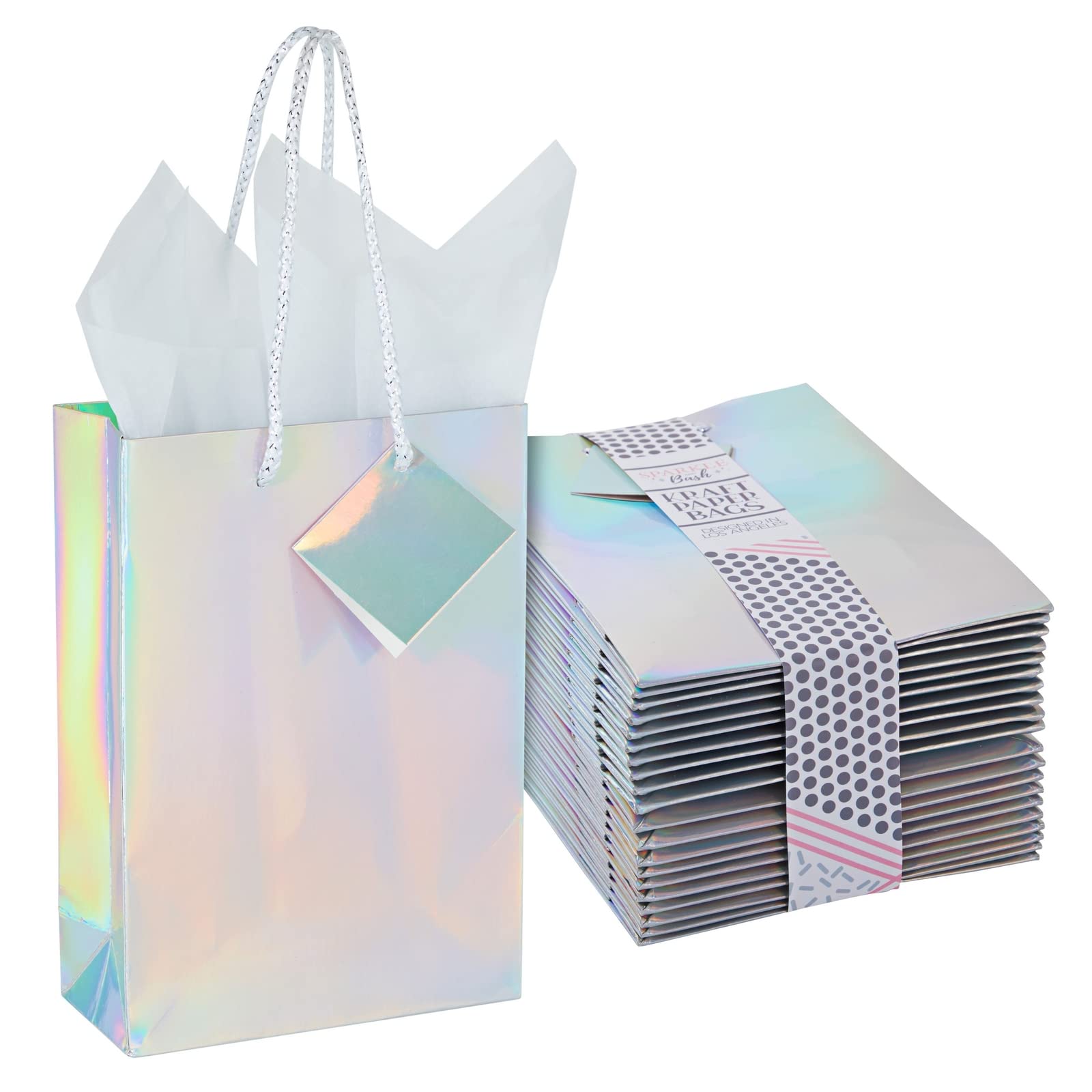 バッグ party bag Amazon.com: BLUE PANDA Purple Gift Bags with Handles - Pack