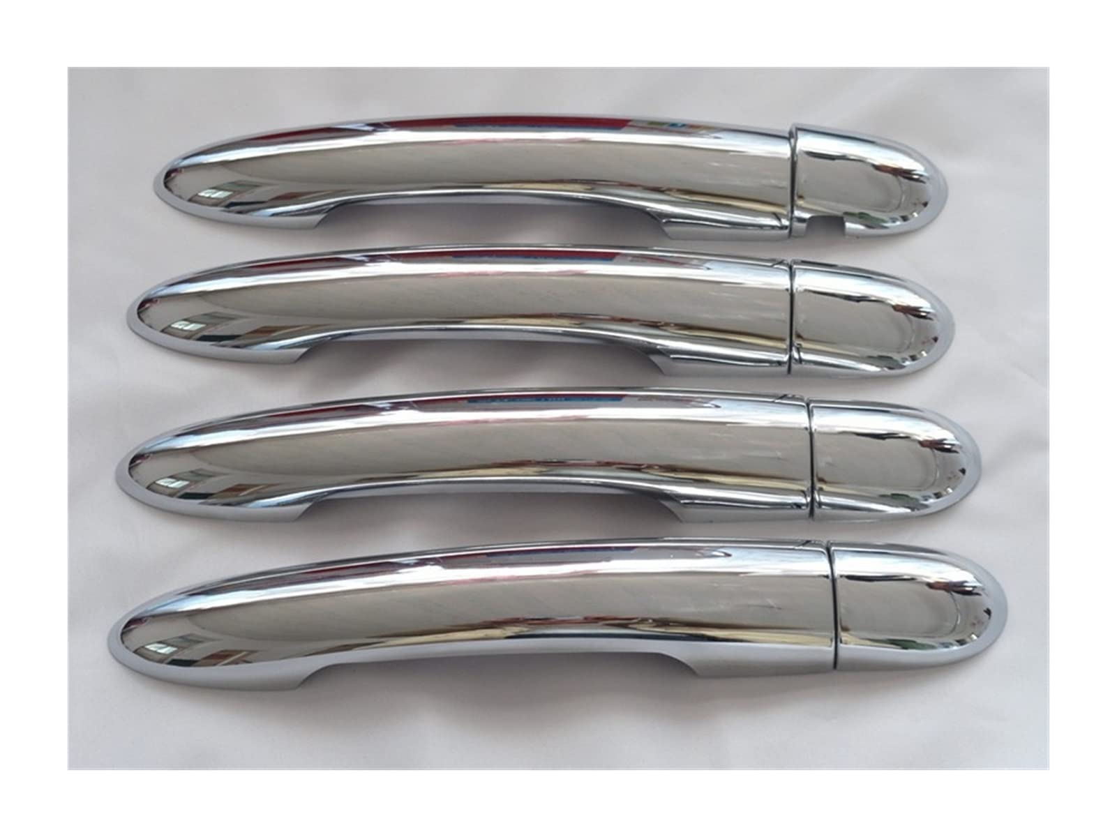 Rinkteea One Color Exterior Car Door Handle For Koleos 2009-2014 Abs Chrome Car Door Handle Covers Trim