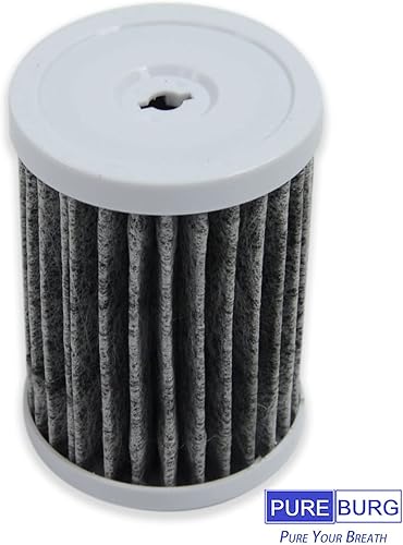 Miniatura 3 de PUREBURG Filtros de repuesto compatibles con purificador de aire Munchkin, paquete de 6 HEPA con carbón activado 2 en 1