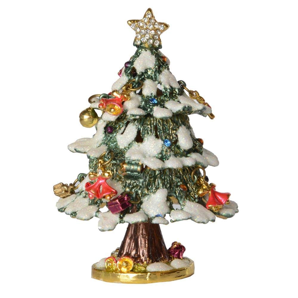 Arbre de Noël boîte de rangement et sculpture decorative pour maison