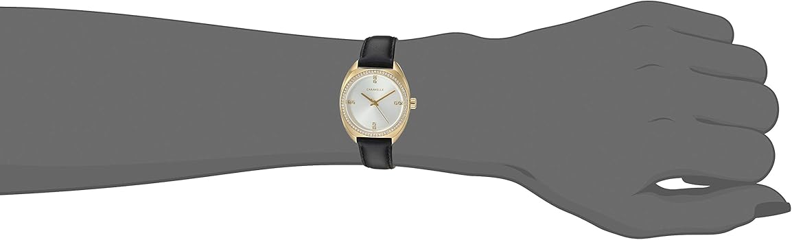 Caravelle by Bulova Women's Quartz Stainless Steel and Leather