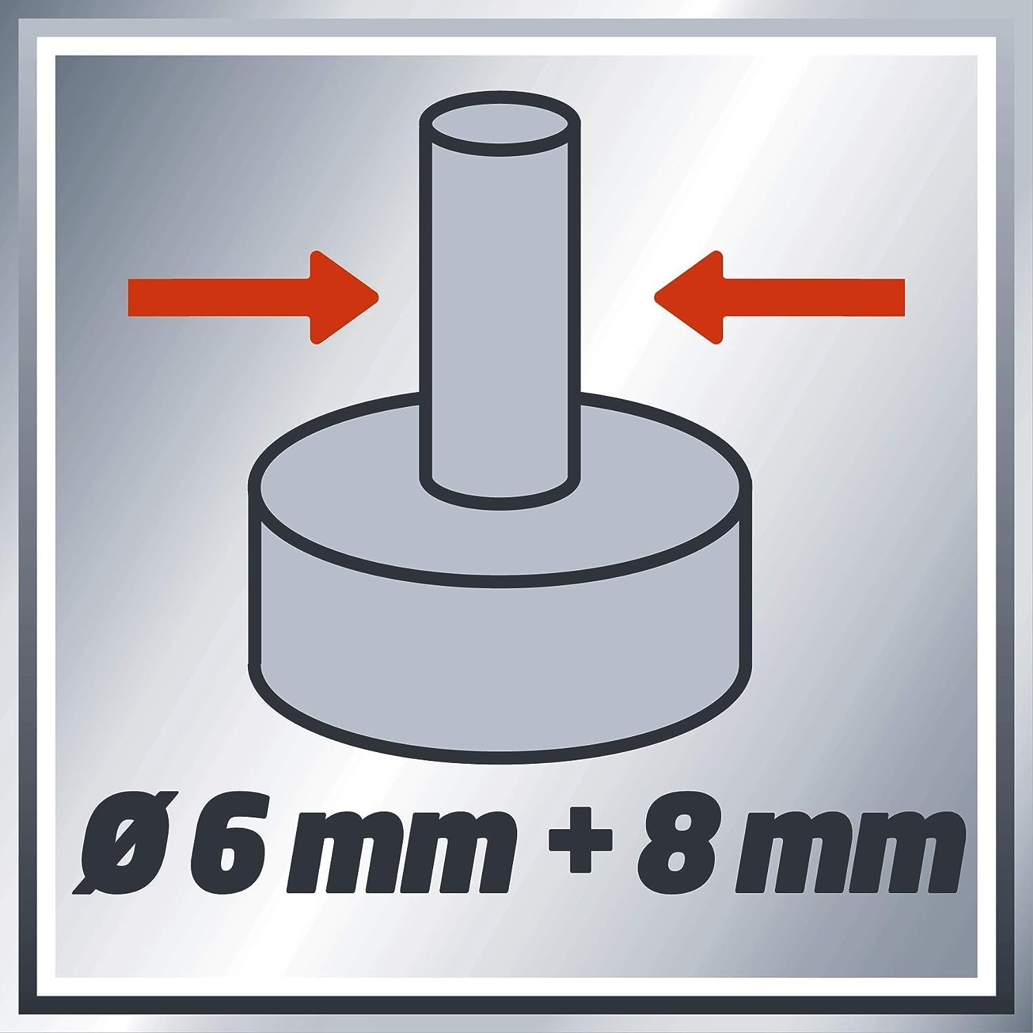 Einhell Fresadora eléctrica de cable - TC-RO 1155 E. 230 V, 1100 W, 4,7 Amperios, Ø 6 y 8 mm, control de velocidad, tope paralelo, adaptador de aspiración, incluidos accesorios