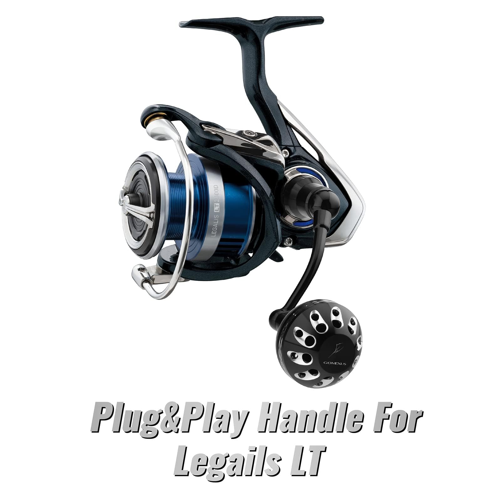 Amazon.com: GOMEXUS Power Handle Compatible for Daiwa Legalis LT