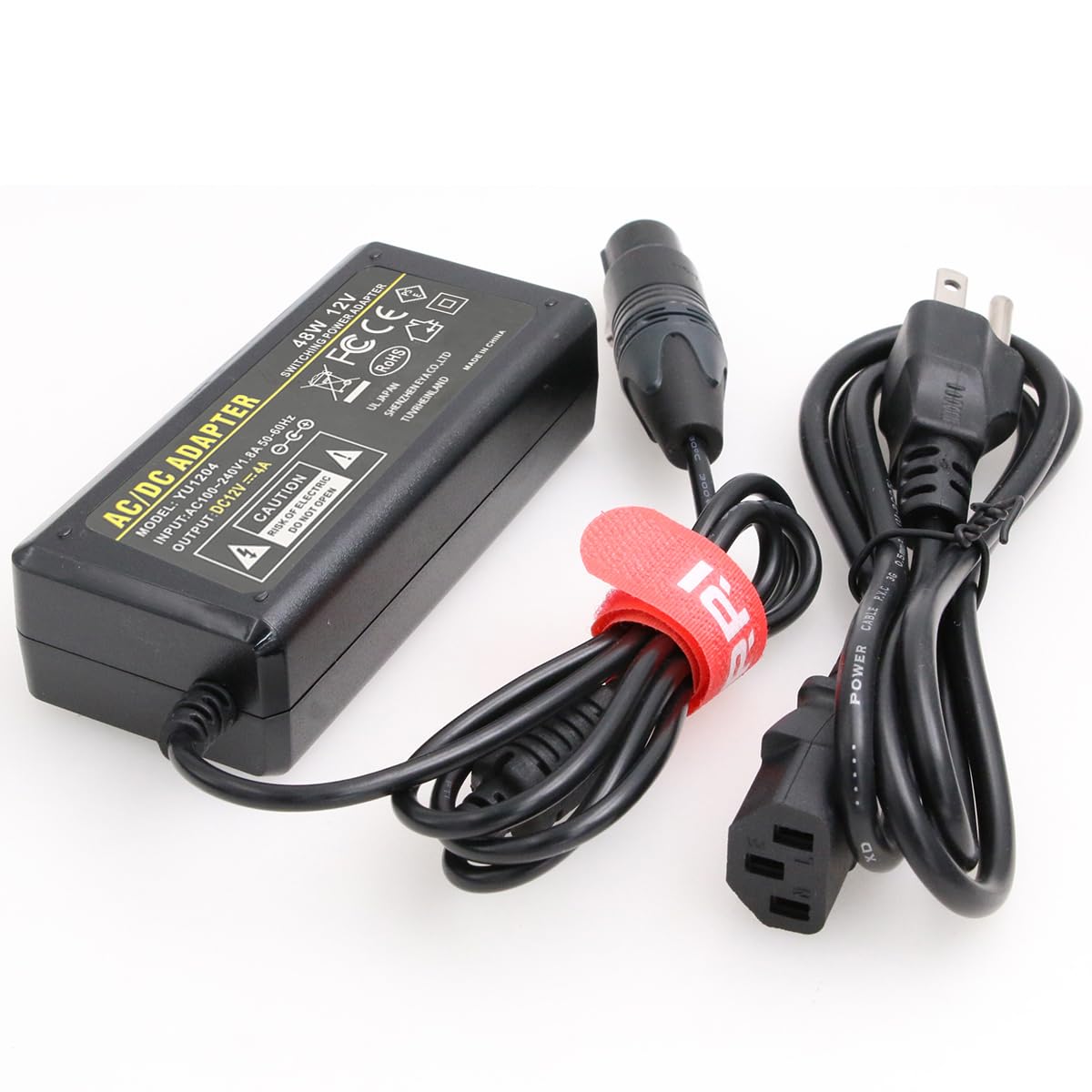 Zasilacz 12V 4A z oryginalnym żeńskim XLR 4Pin do Sony FS7 FS5 / PANASONIC HPX 370 (12V 4A)