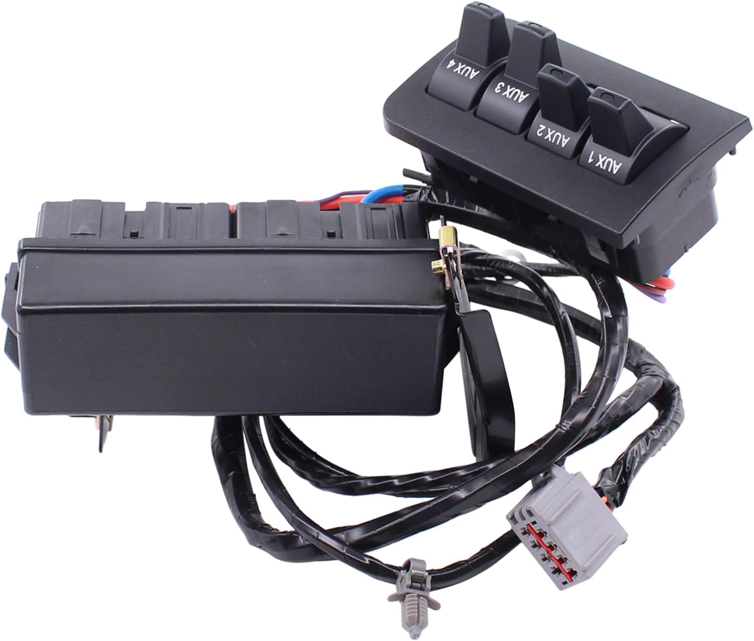 MOTOKU Auxiliary Dash Upfitter Switch for Ford F250 F350