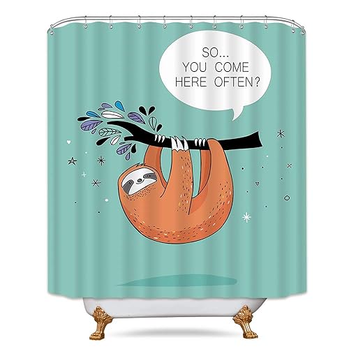 Funny Shower Curtain Amazon Com