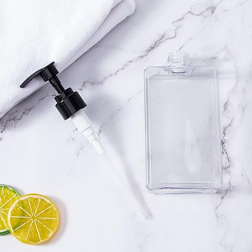 Miniatura 5 de Yebeauty Dispensador de botellas de 10 onzas, 10.1 fl oz, botellas vacías de plástico para champú, dispensador de jabón de ducha, recipientes