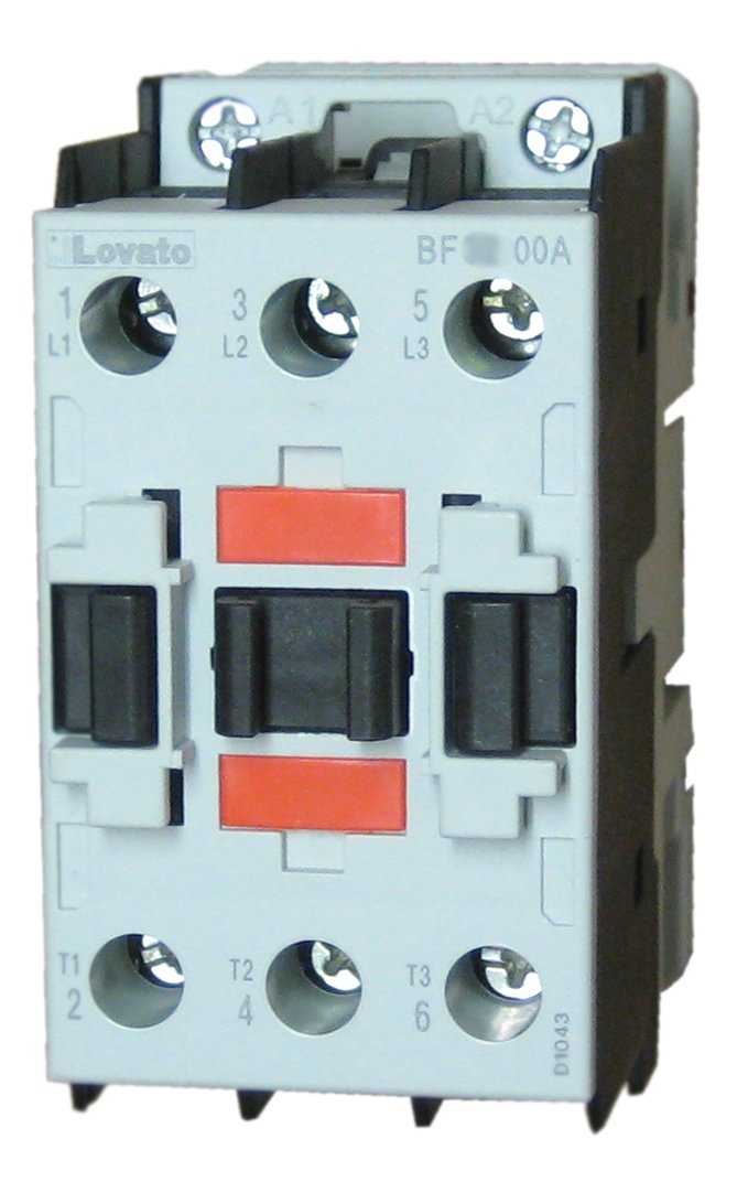 Lovato BF3200A23060 3 Pole Contactor, 32 AMP, 20 H.P. @ 460 Volt 3 Phase with 230v50/60Hz AC Coil