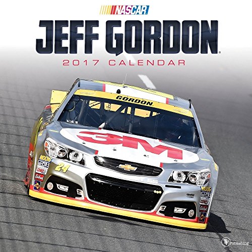 TF Publishing 17-1624 2017 Jeff Gordon Wall Calendar