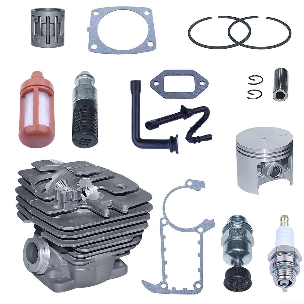 Conjunto de para cilindro 47mm para MS360 17 Piezas Kit Motor para sierra para cadena Compatible PN 11350201202 para accesorios Duraderos