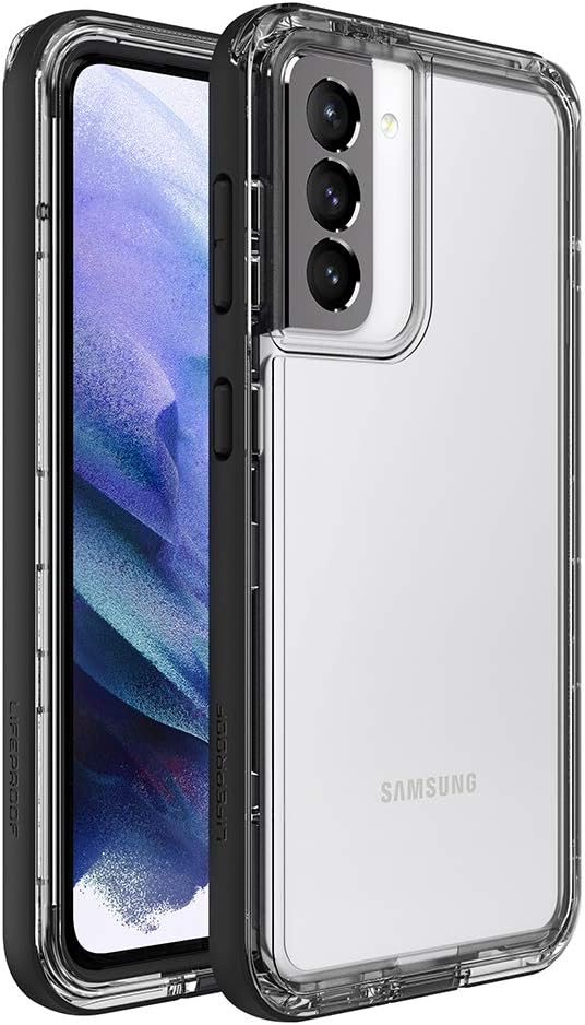 LifeProof NEXT SERIES Case for Galaxy S21 5G (ONLY - DOES NOT FIT Plus or Ultra) - NAPA (CLEAR/GRAPEADE)