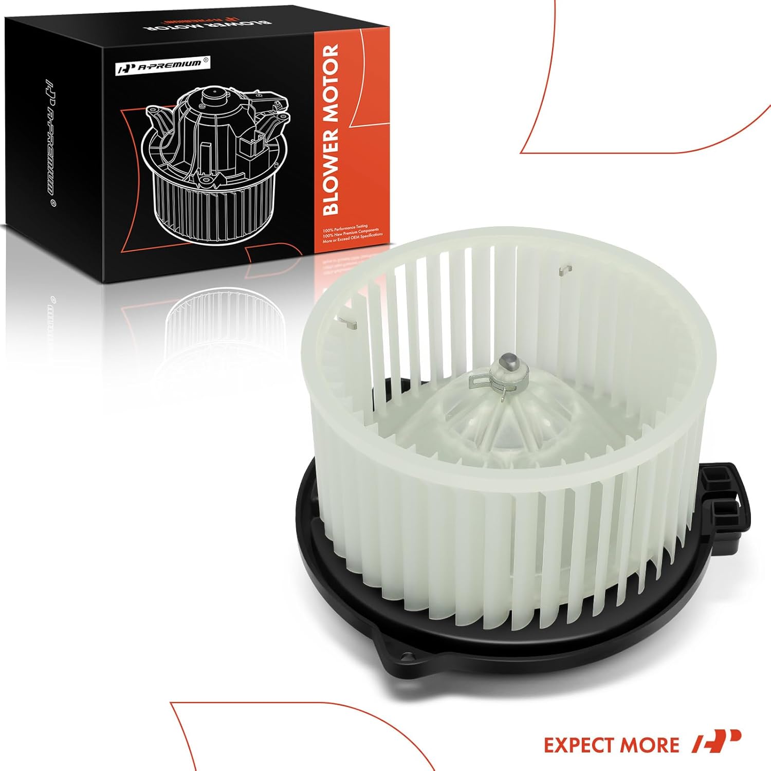 A-Premium Front HVAC Heater Blower Motor Compatible with Mercedes-Benz ML320 2000-2003, ML350 2003-2005, ML500 2002-2005, ML430 2000-2001, ML55 AMG 2000-2003, Sport Utility