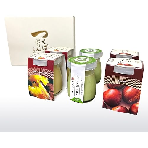 つくばぷりん  アソートセット( 和栗 ・ 焼き芋 ・ お茶 )