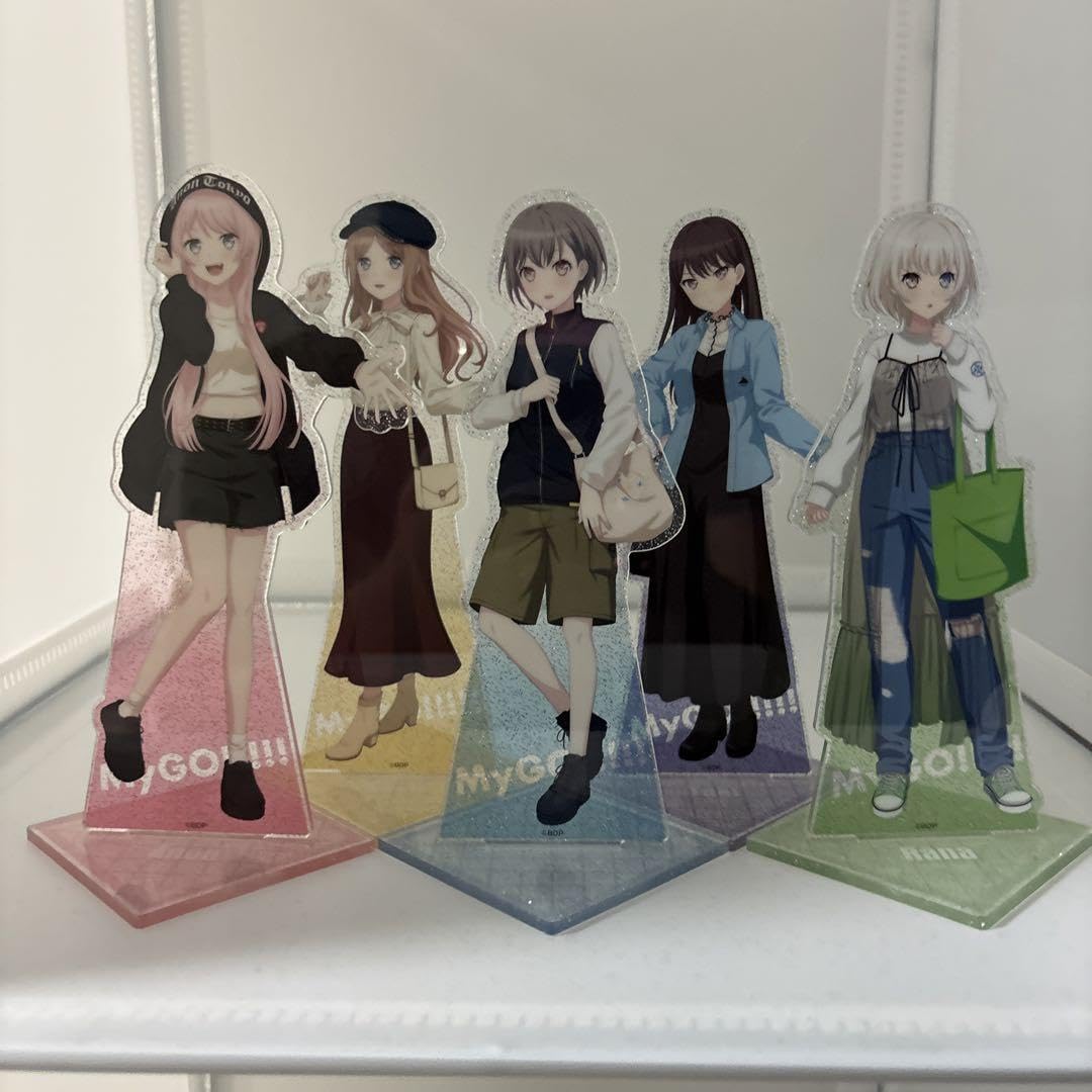 MyGO!!!!! ani-art アクリルスタンド 5人セット BanG Dream! It's MyGO!!!!! ぶあついアクリルスタンド｜商品