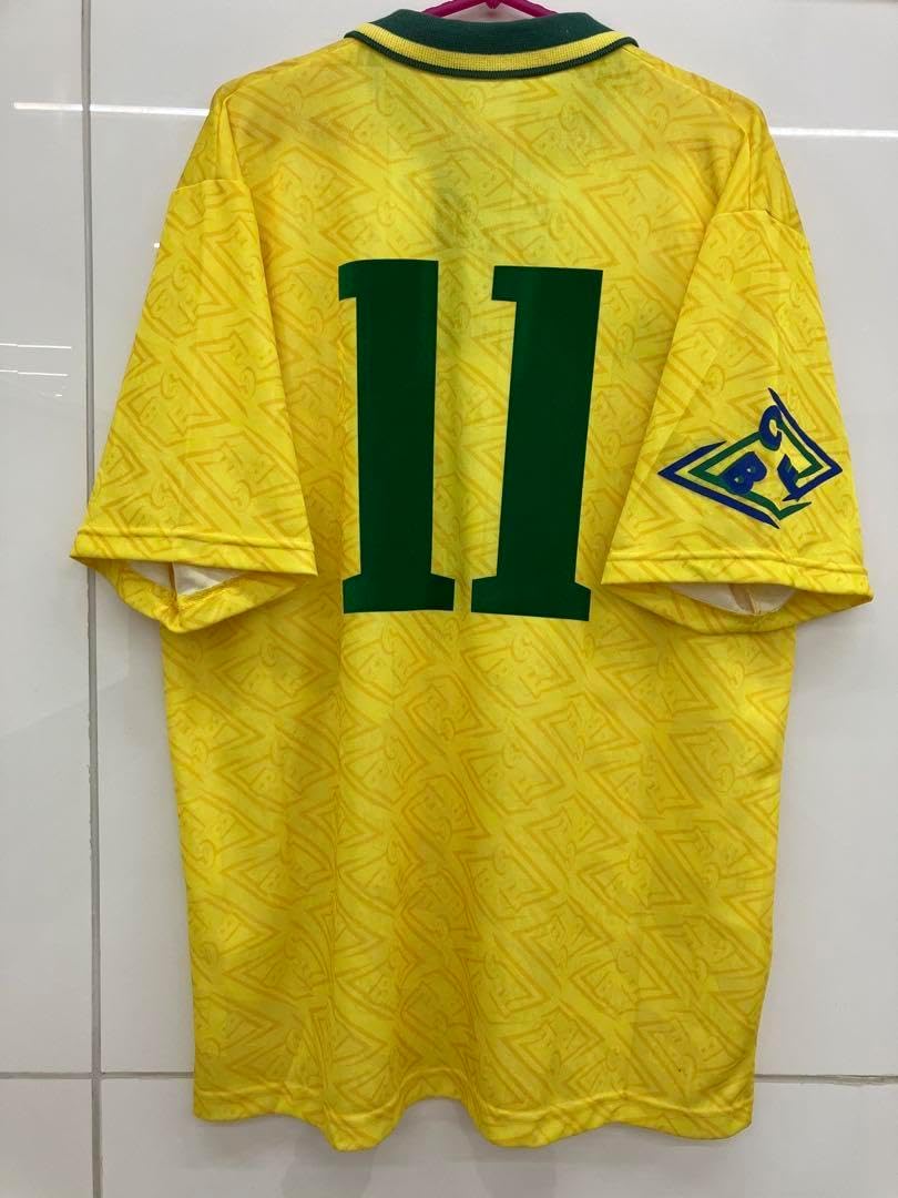 １９９５シーズン　ブラジル代表　ロマーリオ　ユニフォーム 1995シーズン ブラジル代表 ロマーリオ ユニフォーム ロマーリオ