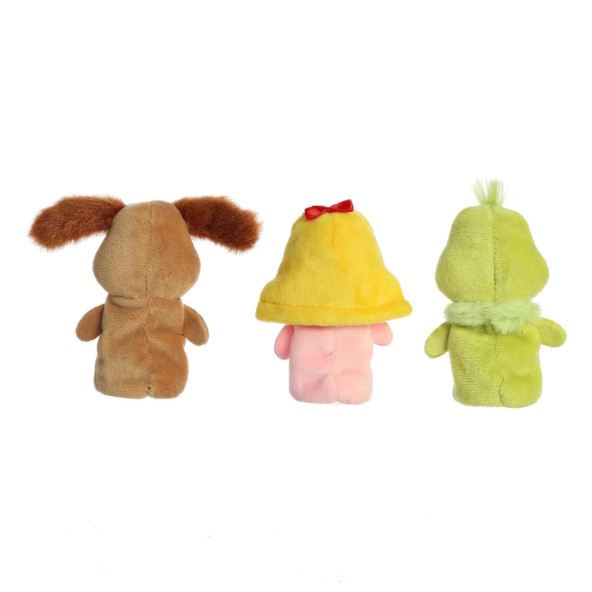Aurora - Dr Seuss - 3" Grinch Finger Puppet Set